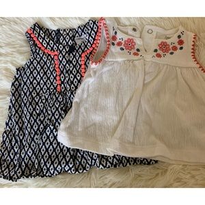 Baby Girl Tanks 3 months Lot of 2 O 013